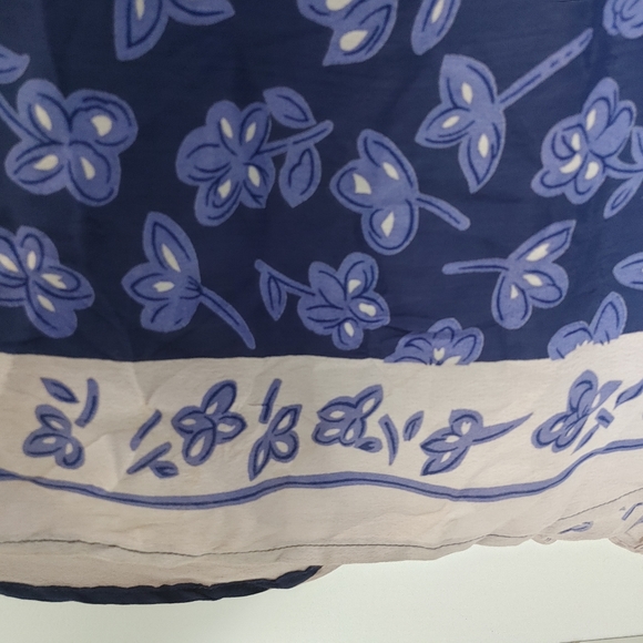 Code One Floral Wrap Skirt Midi Size XL - Picture 2 of 9